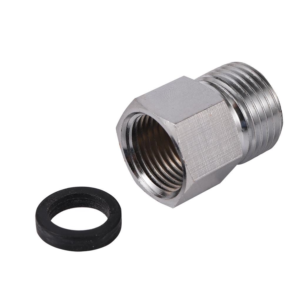 Silver M18 To 1/2" 3/4" Male Thread Adapter 18mm Thread Connector For Faucet Conversion Repair Tap Pump Purifier Accessories