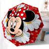 1pc Minnie Mouse Automatic Umbrella Durable Iron Frame & Plastic Handle, Sturdy Construction, Playful Design Yy250822047
