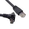Гибкий патч-кабель Cablecc RJ45 Vision с винтовой фиксацией CAT6 для Gigabit Ethernet CCD-передачи данных и лотка, высокогибкий (Угол вверх)