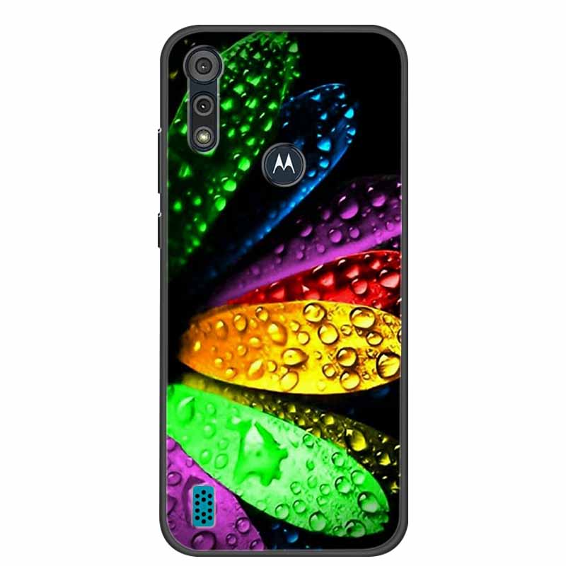 Чехол для телефона Motorola Moto E6i / E6s 2020, противоударный, из мягкого силикона TPU, задняя крышка для Moto E6s 2020 e 6S 6i, чехлы, мраморный принт