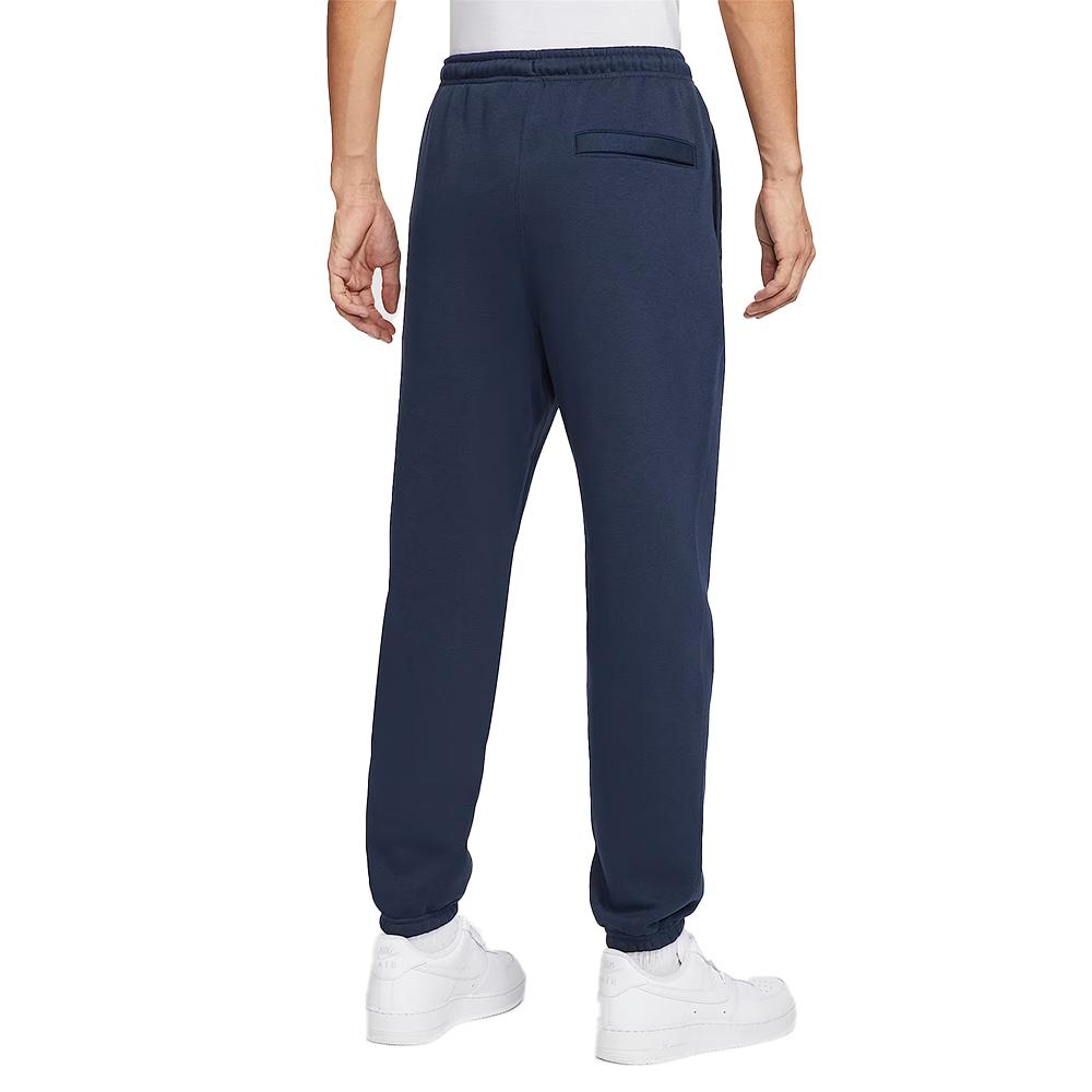 Nike Knitted Sweatpants Men's Dark Blue Moderate Cuffed Pants FN3809-451