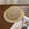 Summer Straw Hat With Large Brim For Sunshade And Ventilation For Casual Outdoor Wear