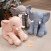 Cute Soft Ice Silk Elephant Doll Plush Toy Cute Baby Elephant Doll Children Sleeping Soothing Doll