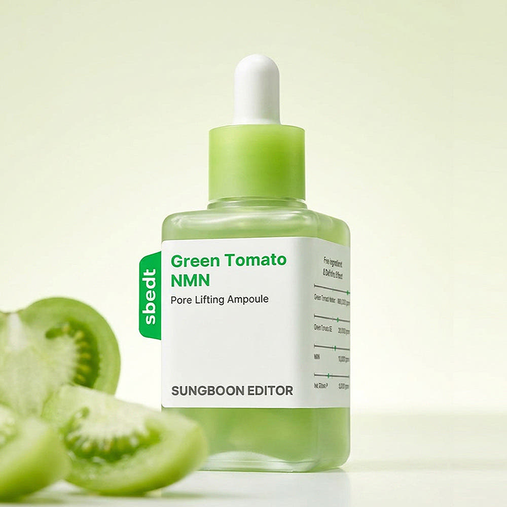 SUNGBOON EDITOR Green Tomato NMN Pore Lifting Ampoule Firming Pore Care Serum 40ml / 70ml