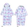 Winter Ski Water Resistant To Size 100cm Kids' Girls' Jumpsuit, 2000°, One-Piece, Purple, Smg5341,