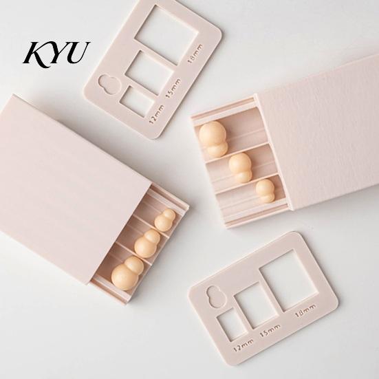 Portable Clay Mold Polymer Ball Maker for Jewelry Making, 12/15/18mm Sphere Shaper Precision Sizing Caliper Roller Tool DIY Earrings And Beads,