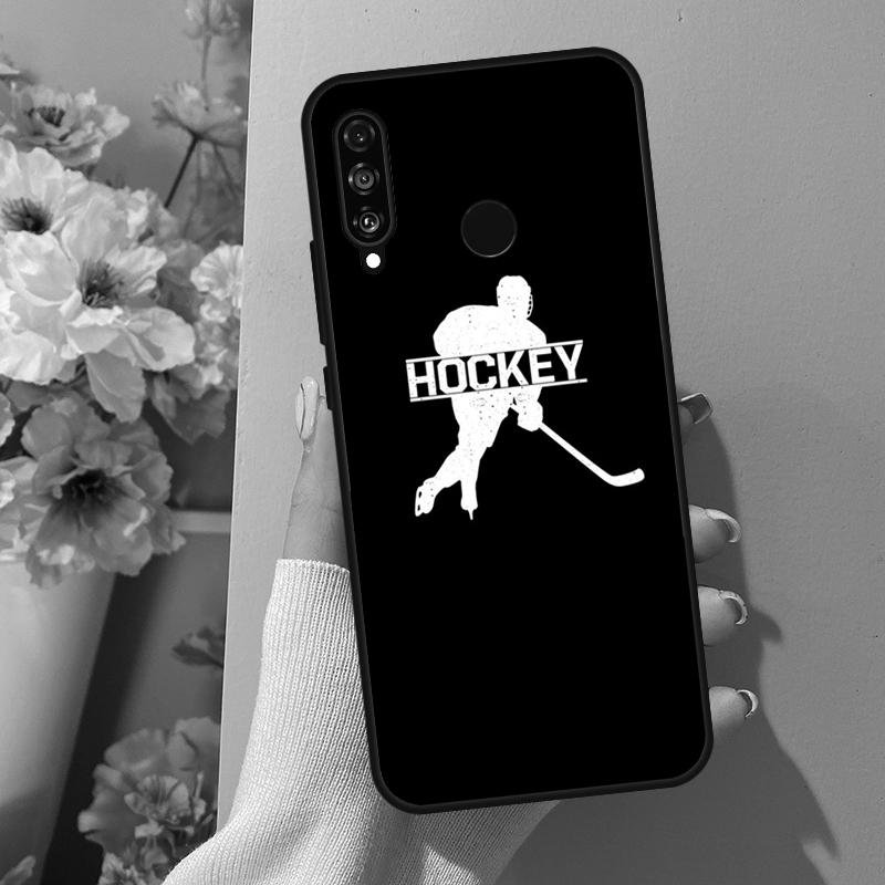 Спортивный чехол для Huawei Nova 10 SE 9 3i 7i 8i 11i 12i Y73 Y90 Y70 Y72 Y61 Y91 P60 Pro P40 P30 Lite с изображением катка для хоккея