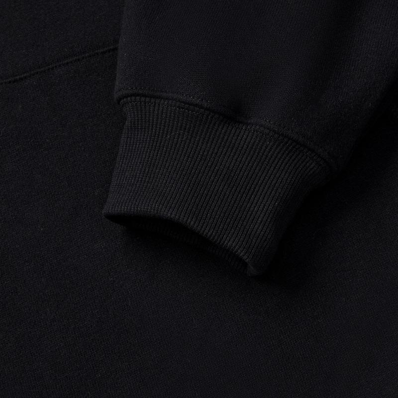 Ли Нин X Billionaire Boys Club Коллаборация Серия Скейтбордов Удобная Худи с Принтом Букв Универсальная Худи Мужские Худи Черный AWDUG99-4