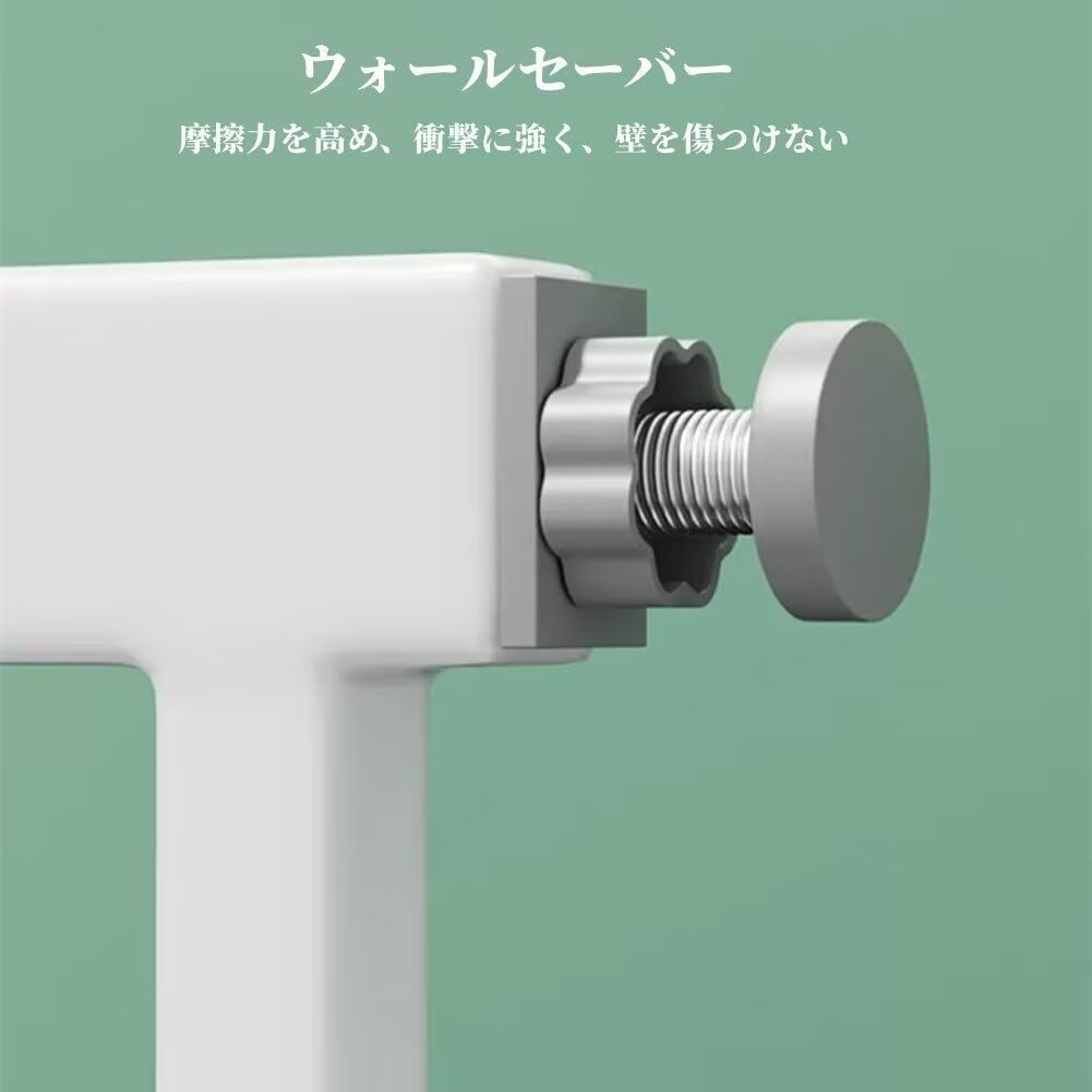 Jiza Pet Dog Barrier Pet 44cm Baby Door Prevents Pets from Entering Width White Gate, Gate, Fence, High, Gate, Partition, Stopper, (Mounting 64-70cm),