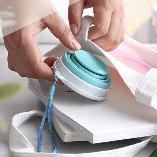 Silicone Collapsible Travel Cup Set 550/350/200/100/950ML Folding Camping Cup Bowl Expandable Drinking Cup