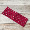 Solid Color Punk Headwrap Korean Style Elastic Hair Band Fashion Rivet Headbands  Headwear