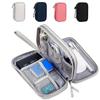 11*19см Портативная сумка для хранения Кабели Наушники USB-повербанк Ручки Туалетные принадлежности Аксессуары Водонепроницаемый Дорожный органайзер