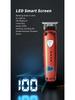 Цифровой дисплей USB перезаряжаемая машинка для стрижки волос - электрический триммер для волос и бритва