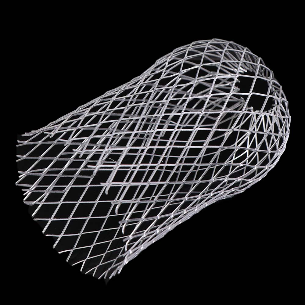 4pcs Silver Anti-Blocking Filter Expand Aluminum Floor Drain Filter Gutter Cleaning