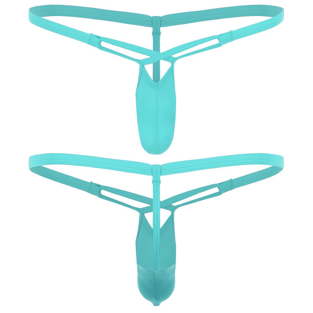 Мужские микро-стринги, эластичное нижнее белье, мужские шорты, трусы с низкой талией, стринги на бретельках