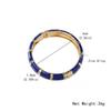 Elegant Enamel Cuff Bangles Wide Geometric Bracelet Personality Bohemian Drip Oil Bracelet  Women