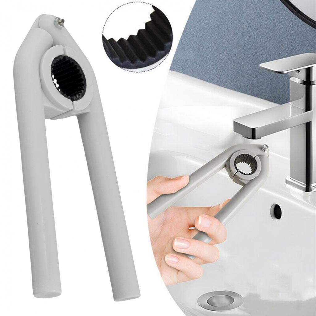 Усиленное винтовое соединение Прочный аэратор для смесителя Ключ Белый