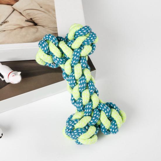 7/8 шт. игрушка-веревка для собак, устойчивая к жеванию, хлопковая веревка, узелковая игрушка для агрессивных любителей жевать, интерактивная игрушка-перетягивание каната, прорезывающаяся зубами для маленьких и больших собак