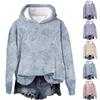Women's Tops Sweatshirt Print Round Neck Hooded Casual