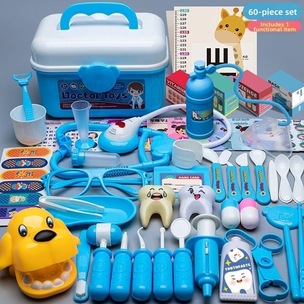 Simulation Dentist Children Doctor Play Set Creative Kid Stethoscope Doctor Set Children Toys