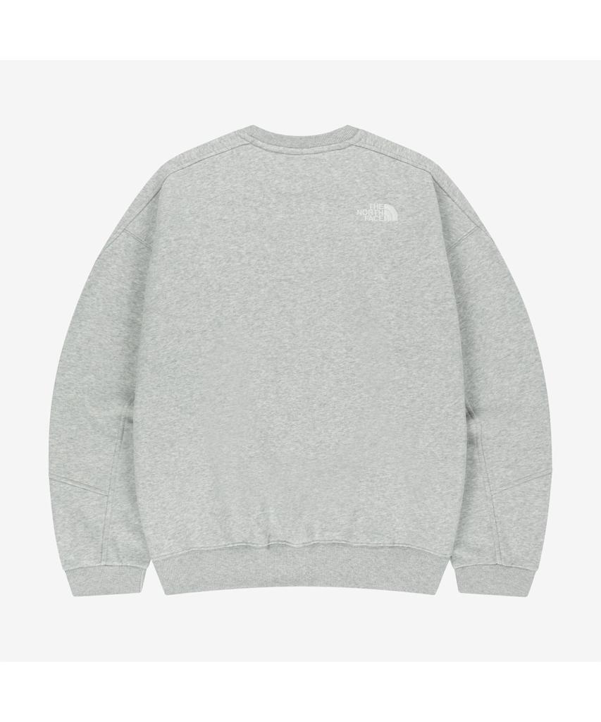Noseupeiseu Nm5Ms51K Свитшот Soft Line Меланж_Серый