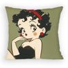 Classic CharacterAnime BBettys Boops Pillow Case Antidustmite Pillowcase Invisible zipper silky short plush Sofa cushion cover