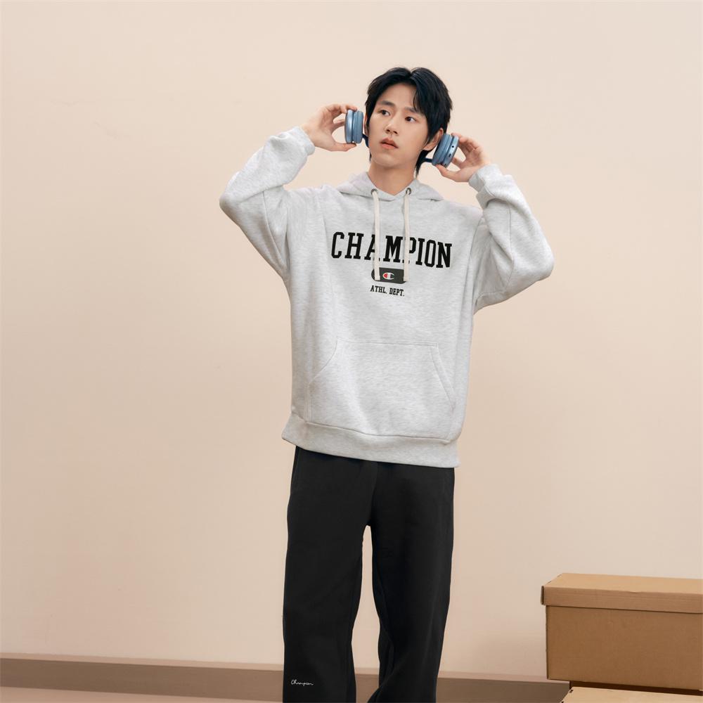 Champion Свитшот FW24 Field Of Play Унисекс Светло-серый U4CSWEM027