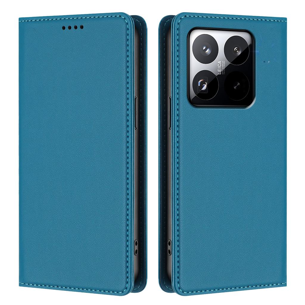 For Xiaomi 15T Leather Wallet Case Magnetic Closure RFID Blocking Phone Cover
