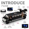 1:32 HUMMER H2 Делюкс Расширенная Версия Металлический Литой Модель Автомобиля Настольный Дисплей Коллекционный Орнамент Праздничный Подарок Другу