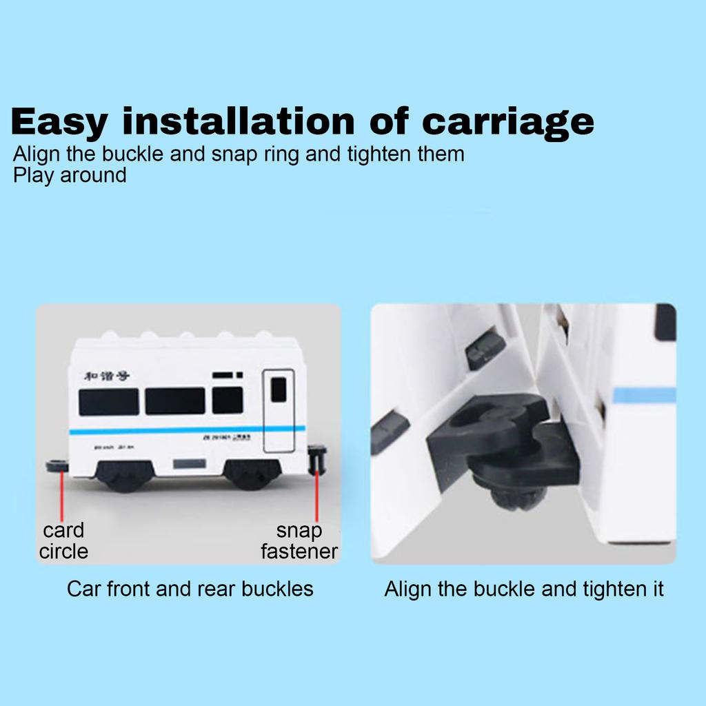 Electric Train, Educational Motorized Train For Different Ages, With Rechargeable Batteries, Fun Learning For Boys, Best Gift For Boys