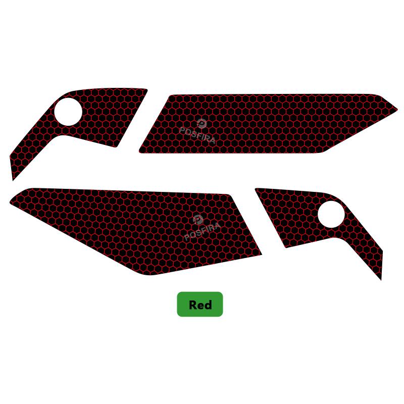 POSFIRA Motorcycle Frame Stickers Vinyl Decals for Yamaha MT07 MT 07 2025 MT-07 Motorbike Fairing Decoration Accessories