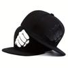 Fist Leather Label Embroidery Baseball Hat Hip Hop Snapback Cap Wild Casual Cotton Adjustable Unisex Caps Sports Hats Gorras