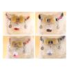 Pet Collar Japanese Style Anti-Flea Flexible Cartoon Pet Kitten Dogs Collar with Bell Pet Accessories