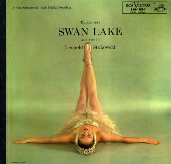 LP Record LEOPOLD STOKOWSKI - Tchaikovsky Swan Lake Acts Il And LM1894 RCA VICTOR RED 1955 US Classical Used