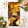 Zenitsu Soft Beach Towel Stylish Beach Pool Towel for Summer Seaside Vacation Travel