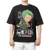 One Piece "Vinsmoke Sanji Diable Jambe" Anime White Oversized T-Shirt Streetwear Pop Rock Concert Fan Merch T-Shirt