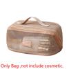 Large Capacity Mesh Cosmetic Bag Shell Pillow Makeup Pouch Fashion Transparent Makeup Bag  Travel