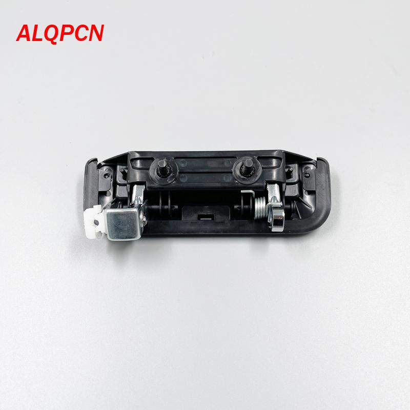 Хромированная ручка с черной отделкой, внешняя ручка двери, подходит для пикапа Mitsubishi L200, фургона L300 1999-2004