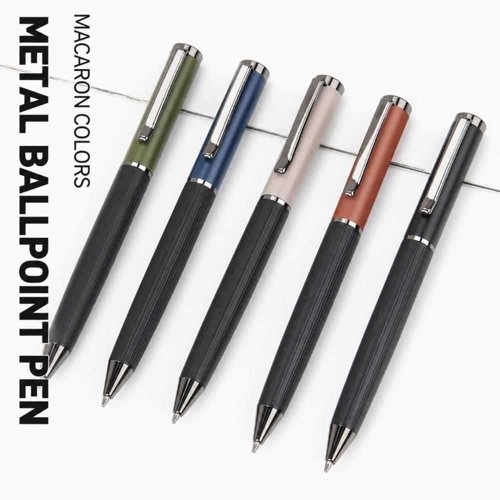 Metal Roller Ball Pen Rotating Office Signing Pen Creative Ballpoint Pen For Men Women