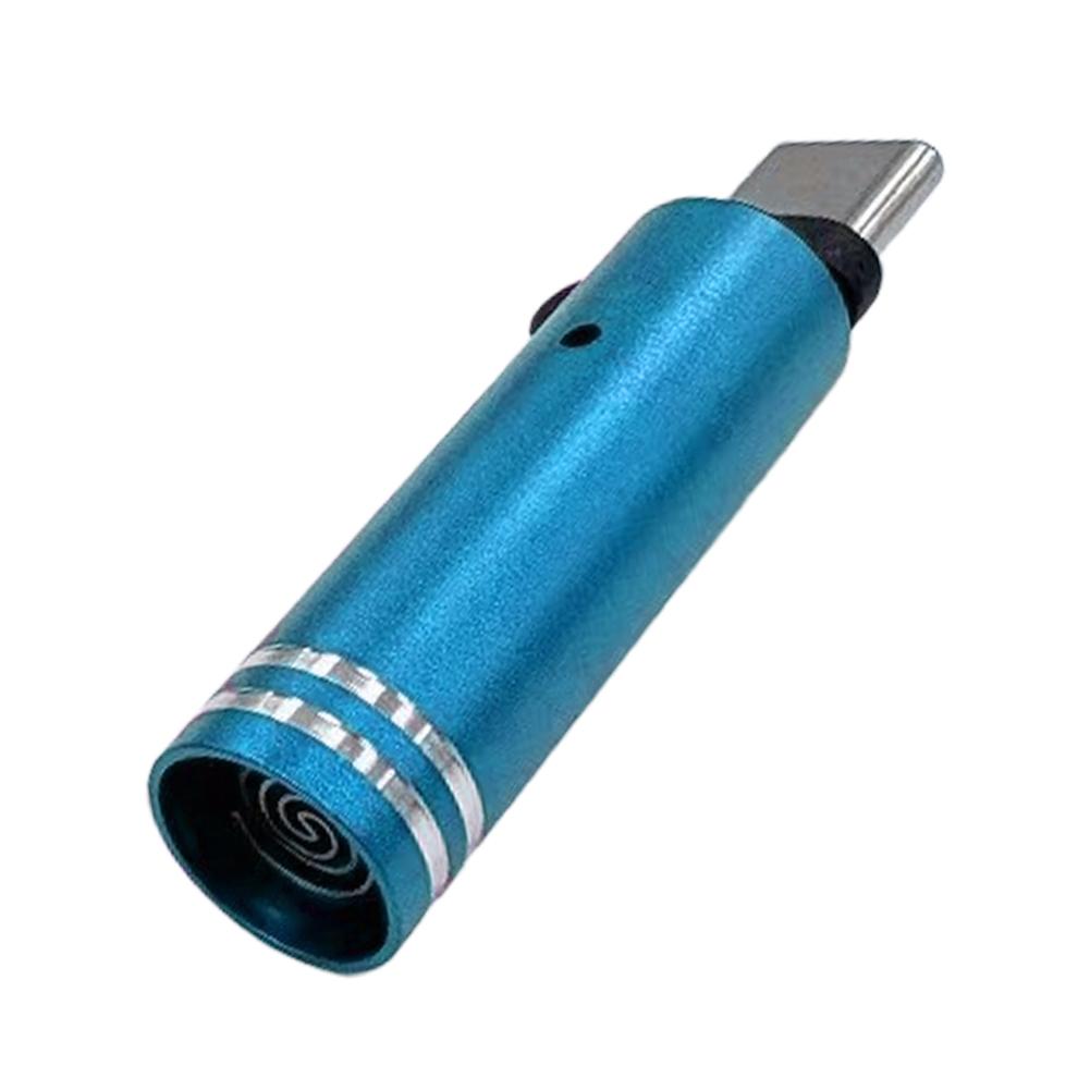 1Pcs Multifunctional Mini Rechargeable Lighter Portable Wireless Ignition Smart Type-C Charging Compact Metal Design Lighter