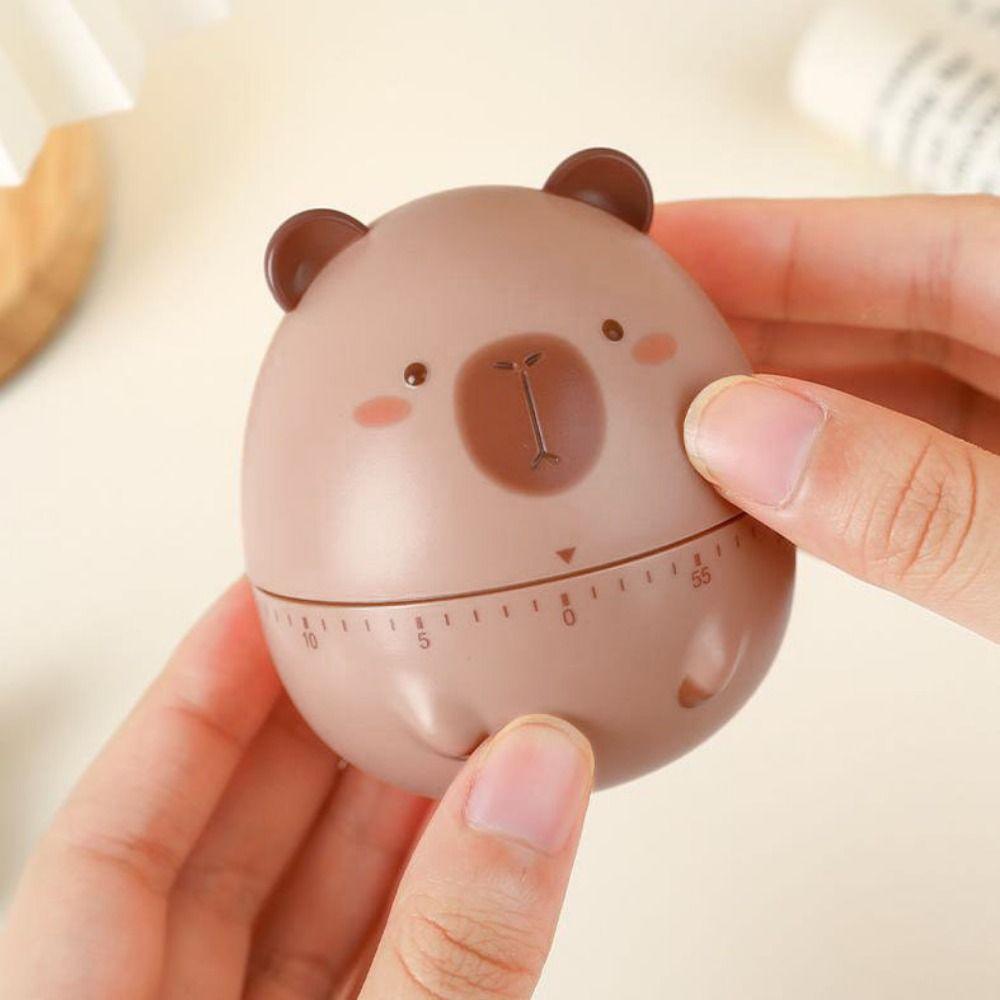 Cute Capybara Timer Funny Animal Clock Alarm Countdown Alarm Clock Animal Timer  Task Reminder