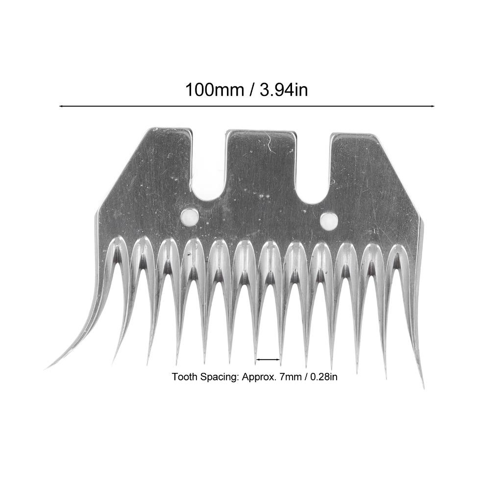 Curved Blade Sheep Shears High Carbon Steel Shearing Comb Durable Wool Cutter  Sheep Shearing