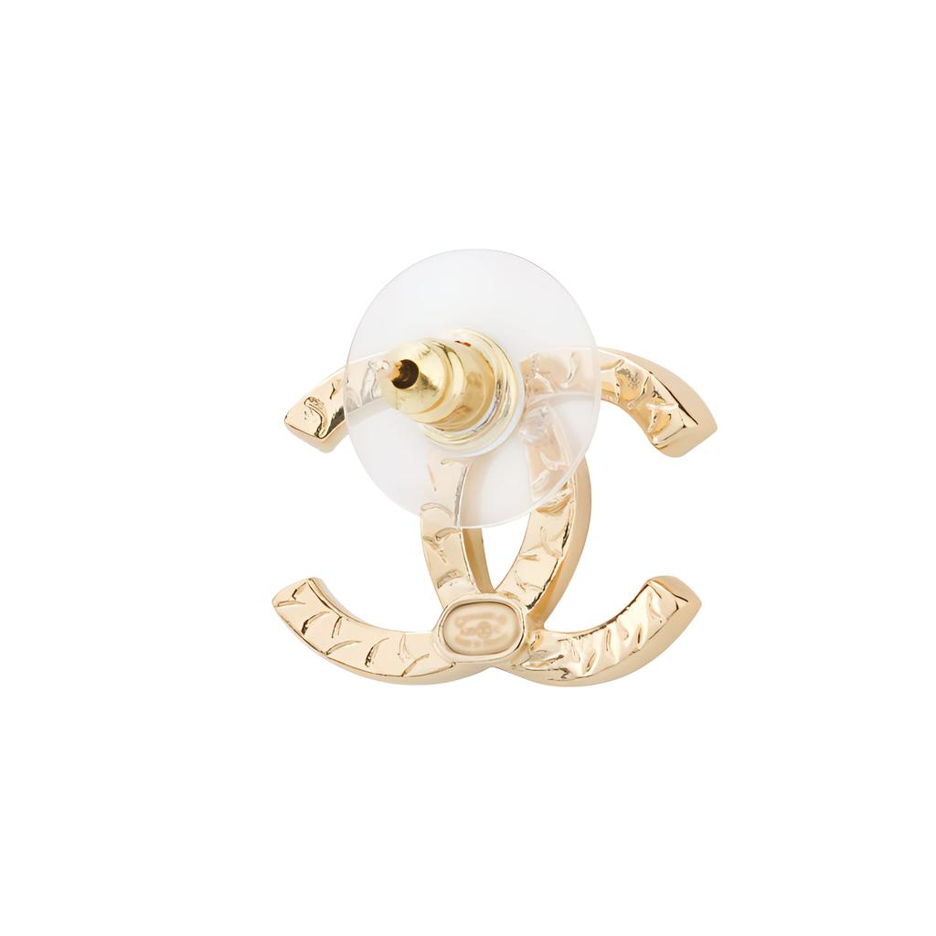 Chanel Серьги-гвоздики с логотипом CC из кристаллов ABA157 ABA157-B10006-NM021