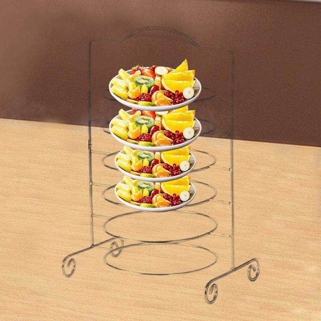Cake Stand Rack Snack Display Metal Tiered Candy Display Fruit Candy Display for Event Birthday Festival Table Anniversary