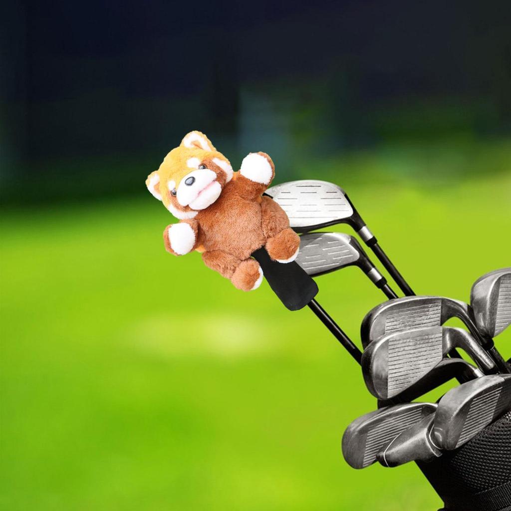 Wood Headcover Golf Head Cover Protective Sleeve Protection for Outdoor