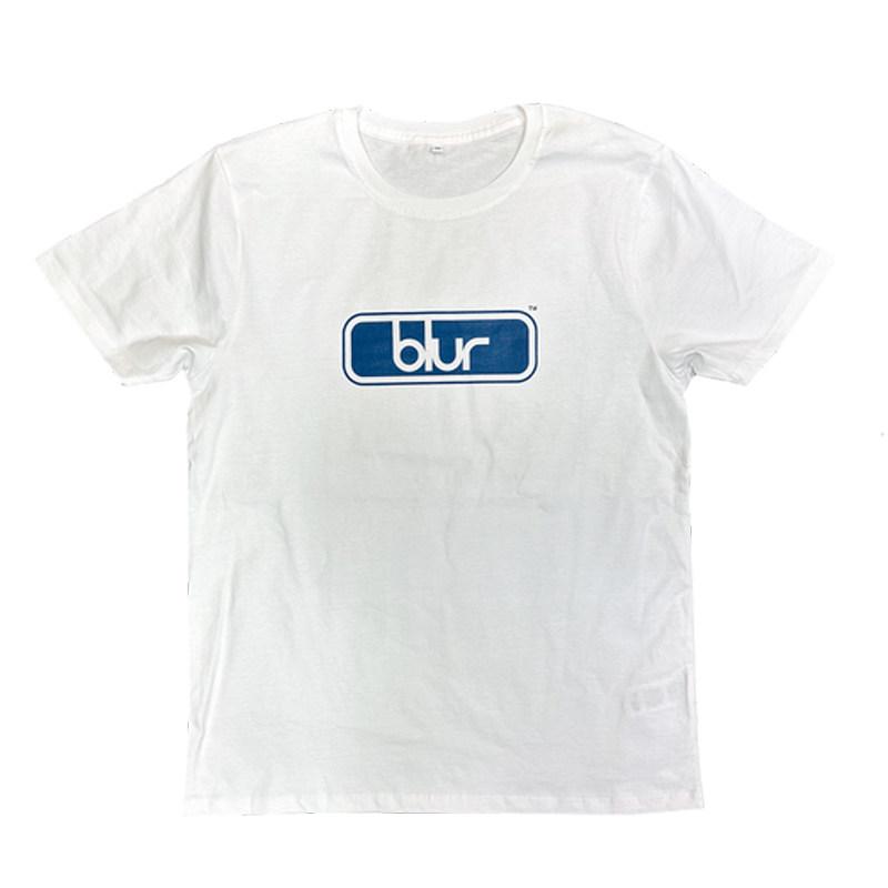 BLUR Bands Британский Рок Панк Музыка Хлопок Свободный Повседневная Готовая к Носке Американский Кэжуал Футболка с Принтом с Коротким Рукавом