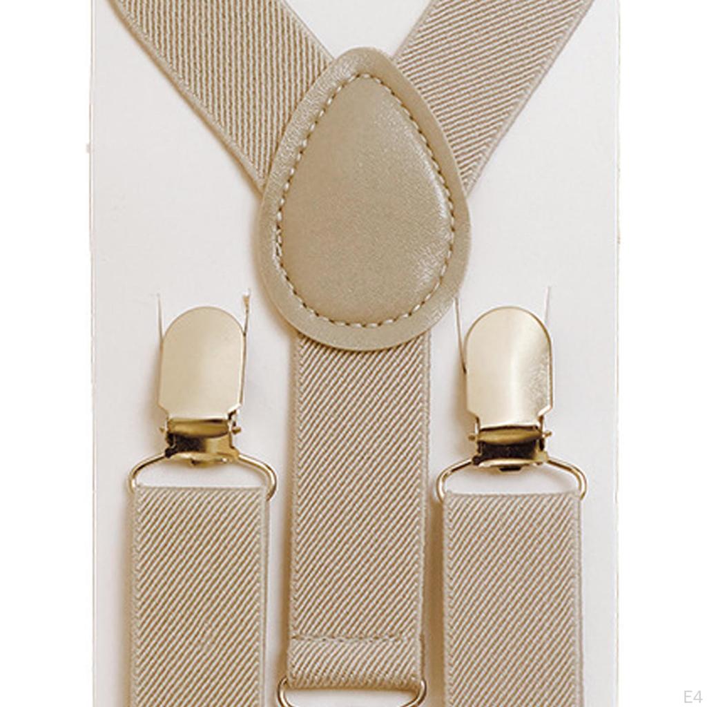 Регулируемые подтяжки для детской одежды Аксессуары Детские брюки Эластичные