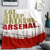 1pc Arsenal ARSENAL Print Flannel Blanket, High quality Comfortable for All Seasons, Home Decor, Warmth and Comfort, Perfect for Christmas Gifts10