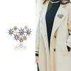 Blucome Starry Sky Brooch Colorful Enamel Gold-color Women Brooches for Party Bag Ladies Pins Corsage Clips