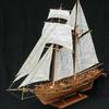 1:100 Scale Wooden Ships Model Ancient Sailboat Wooden Sailing Boat Boat Assembly Toy  DIY Hobby